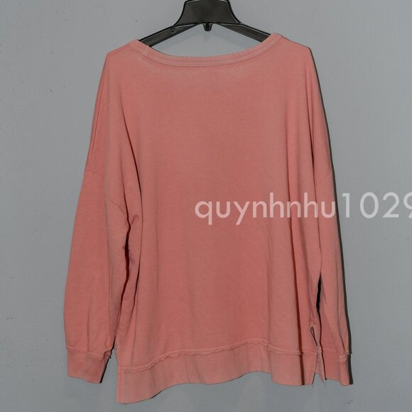 Buffalo Women's Crewneck Pullover Size XXL IN PINK - Picture 4 of 5